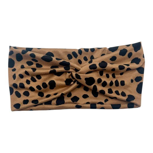 TAN W/ BLACK SPOTS - FRONT KNOT